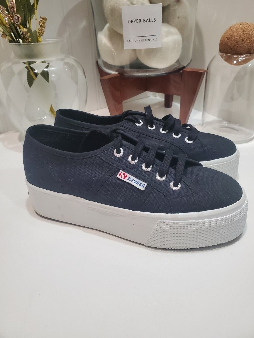 Superga Platform Sneakers Size 6
